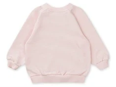 bagside af lyserød sweatshirt fra Mads Nørgaard i farven heavenly pink
